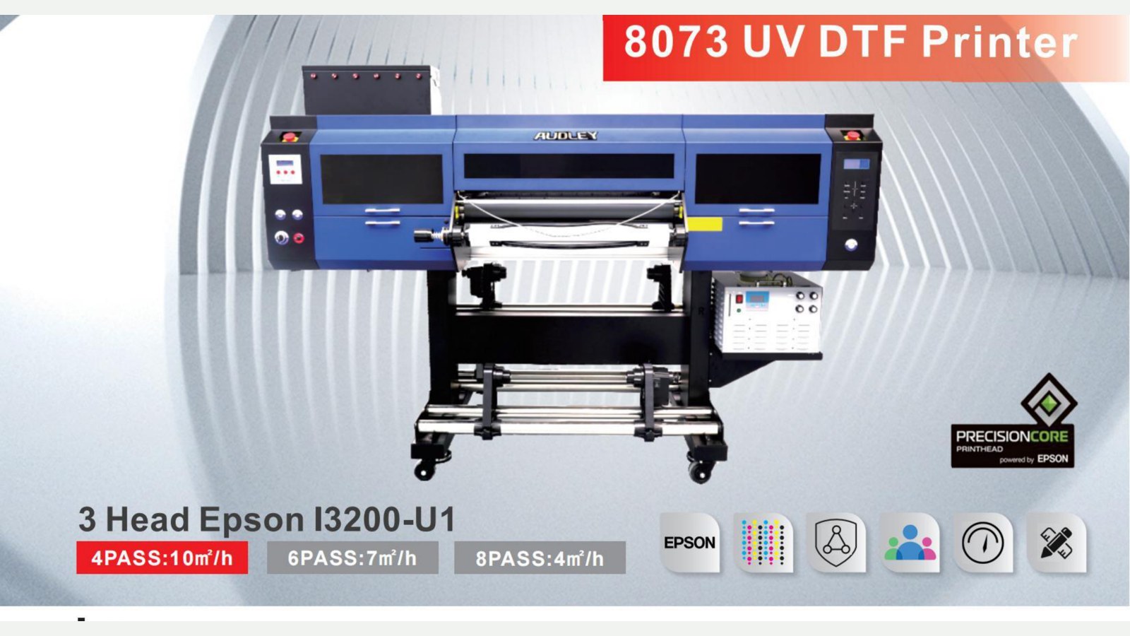 Audley 8073 UV DTF Printer